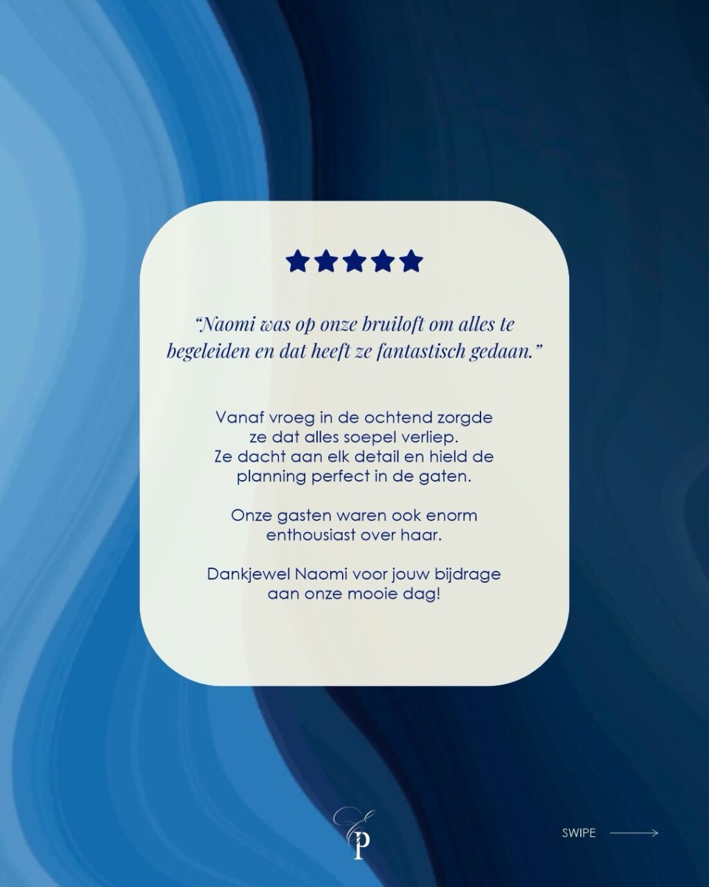 Instagram post from theeventplanner.nl. This post is in position 1.