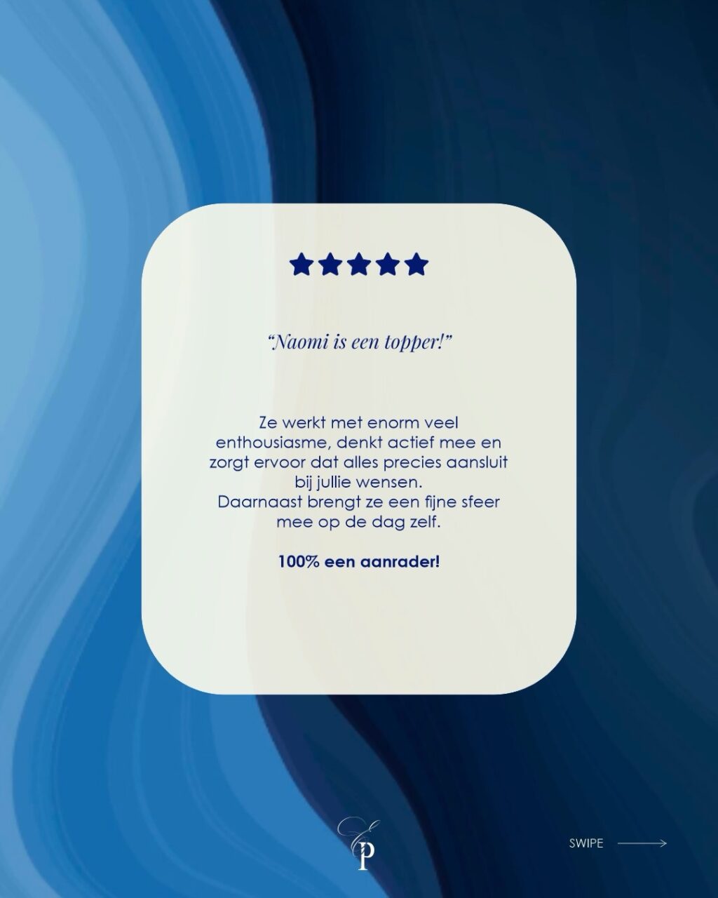 Instagram post from theeventplanner.nl. This post is in position 2.